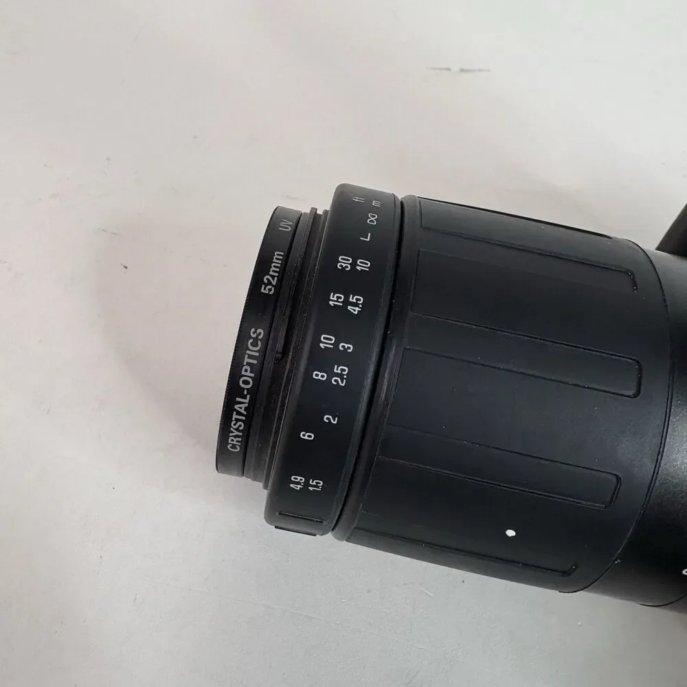 Vintage Canon Rebel 2000 Eos, With Flash And Zoom 80-200mm 1:4.5-5.6 Lens, UV